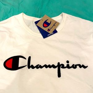 Champion white t-shirt